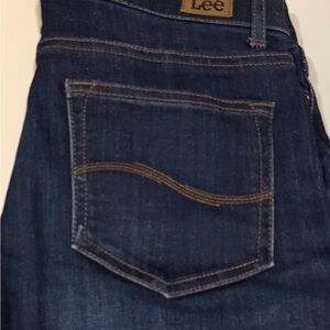 Lee Women's Straight Leg Jeans - Dark Blue